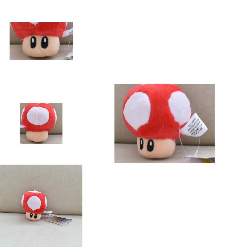 Очаровательный плюшевый брелок-гриб из серии Марио, 8 см, из мягкого короткого плюша