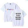 New Arrivals ASTROWORLD T Shirt Unisex Women Hip Hop Cactus Jack Letter Print Harajuku T-Shirts Tops Short Sleeve Unisex Clothes