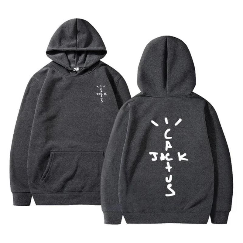 Hip Hop Hoodies Cactus Jack Swag Print Funny Women Hooded Sweatshirt Casual Pullover Harajuku Oversized Hoodies