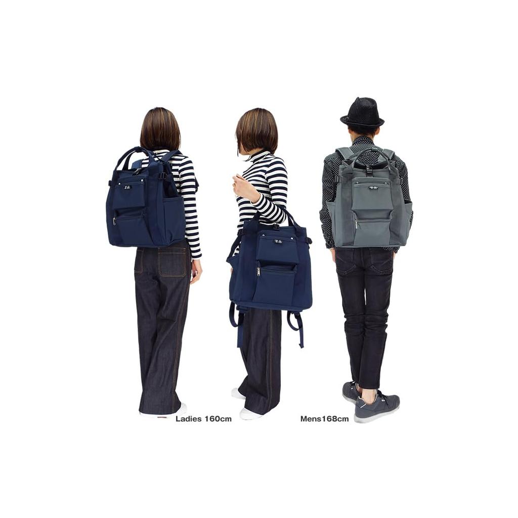 Union Рюкзак А4 Размер [Porter] Мужской Женский 25л (Полиэстер, Черный)