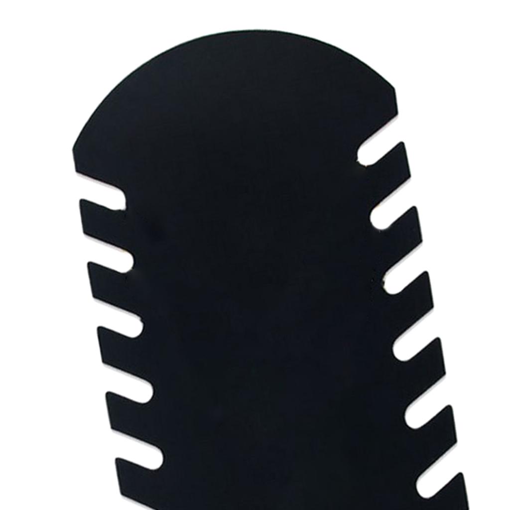 Necklace Pendant Display Holder Stand Velvet Easel Organizer Rack 19x35.5cm