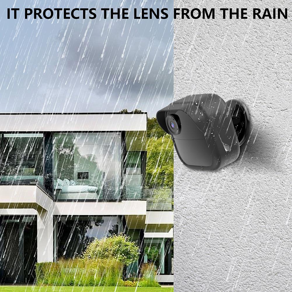 Silicone Security Camera Protective Case Cover Weatherproof Weather-Resistant Camera Cover for Blink Outdoor 4 (4th Gen)