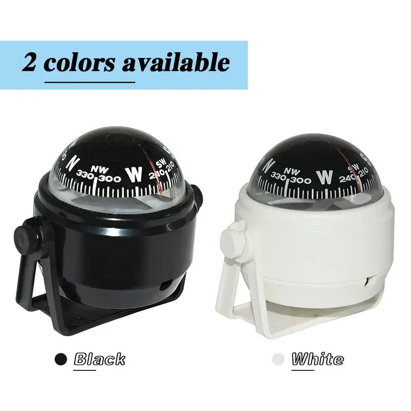 Waterproof Navigation Positioning Car Boat Compass Marine Sailing Compass With Electronic LED Light Nautical Compass