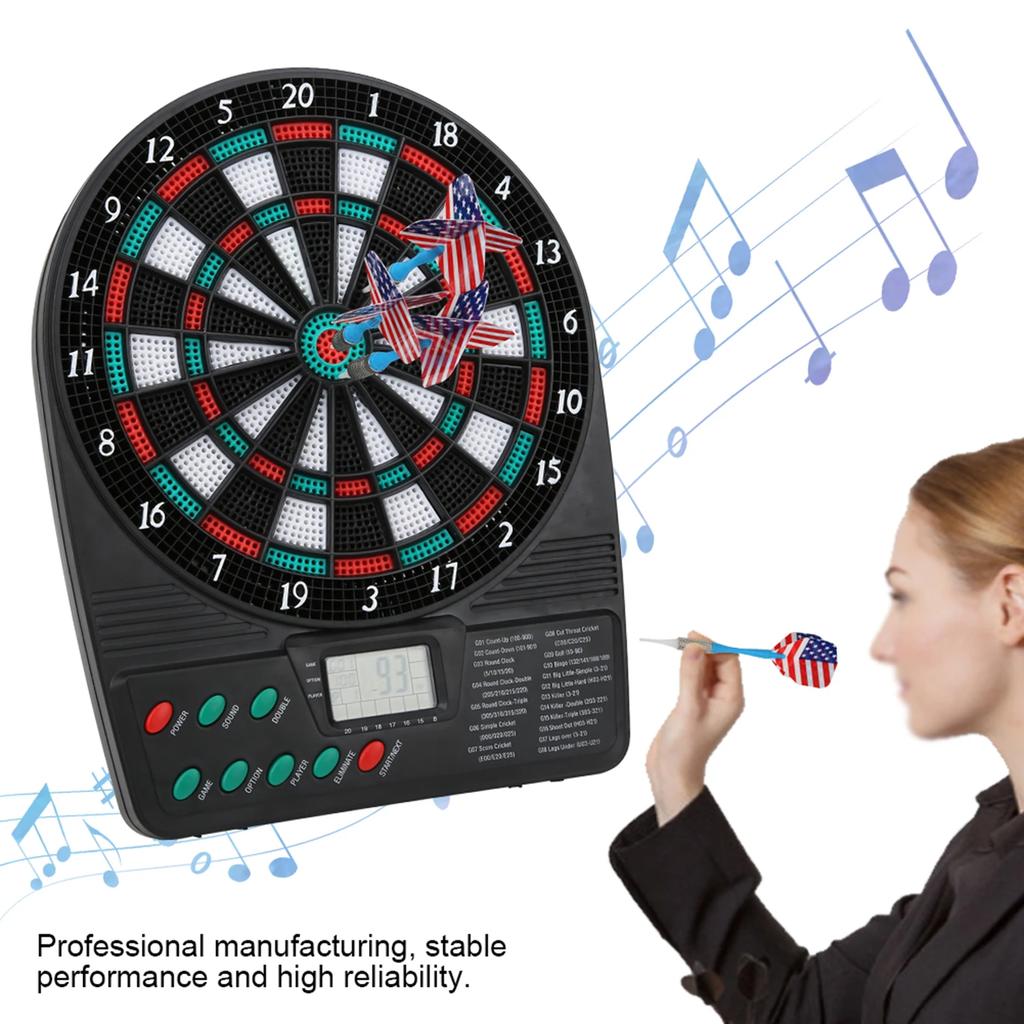 Family Leisure Target Electronic  Automatic Scoring Soft  Board Set Entertainment Electronic  Board Electronic Tool