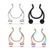 1pcs Nasal Septum Ball Stainless Steel Piercing Jewelry Body Jewelry Nose Rings