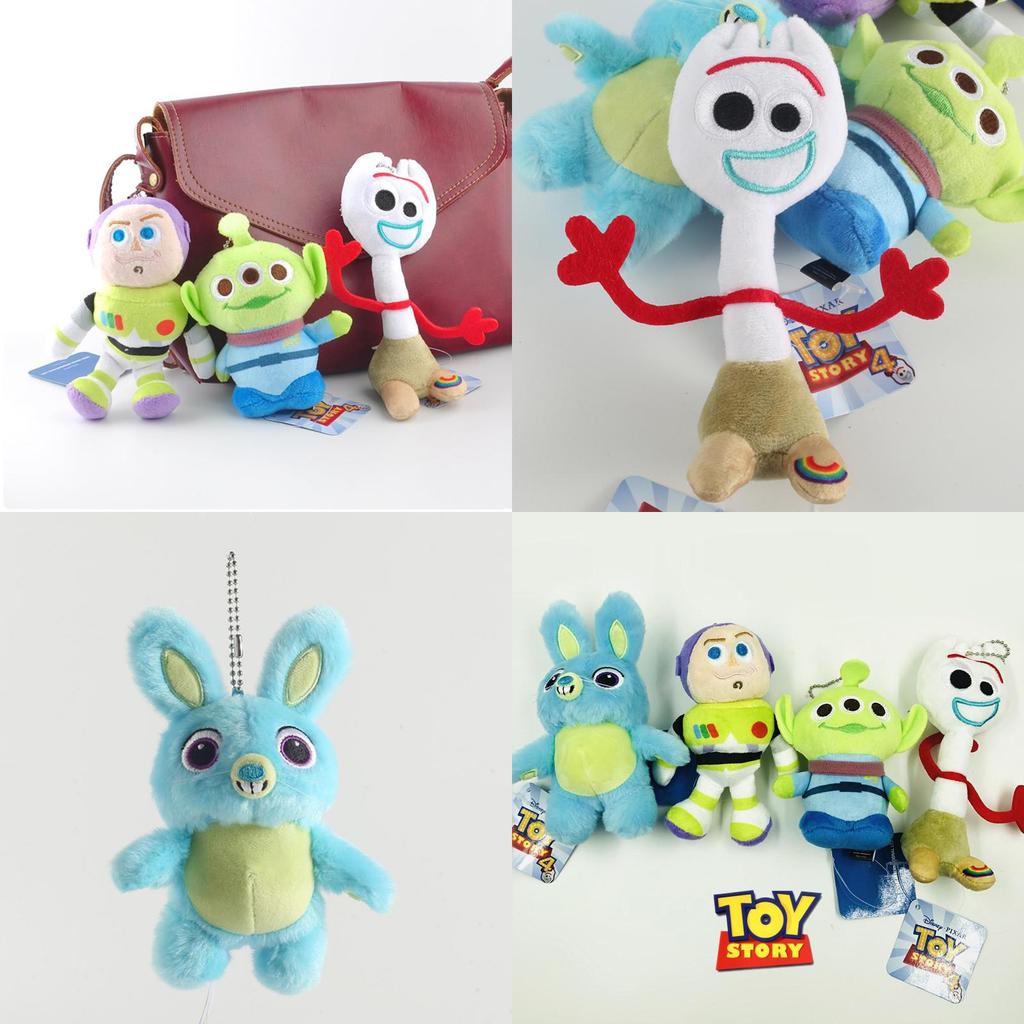 Очаровательный плюшевый брелок «История игрушек 4» с мягкими и милыми Вуди, Баззом и друзьями