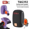 392 Outdoor Cycling Bluetooth Speaker: TWS Pairing, Fabric Design, Card Slot, U Disk, IPX5 Waterproof