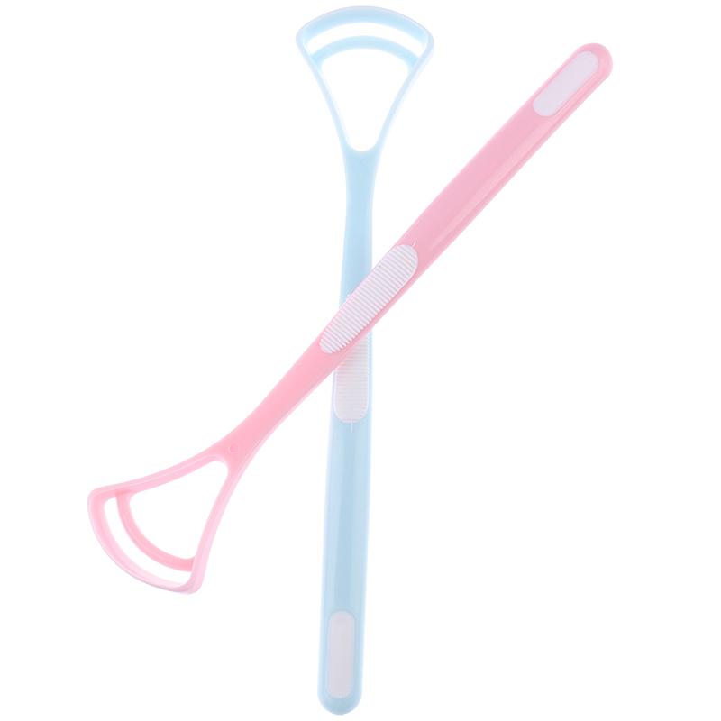 2PCS Tongue Cleaner Scraper Tongue Scraper For Kids Gentle Bacteria Clean Set