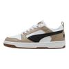 Puma Rebound V6 Модные Классические Универсальные Низкие Кеды для Скейтбординга Унисекс Коричневые 392328-52