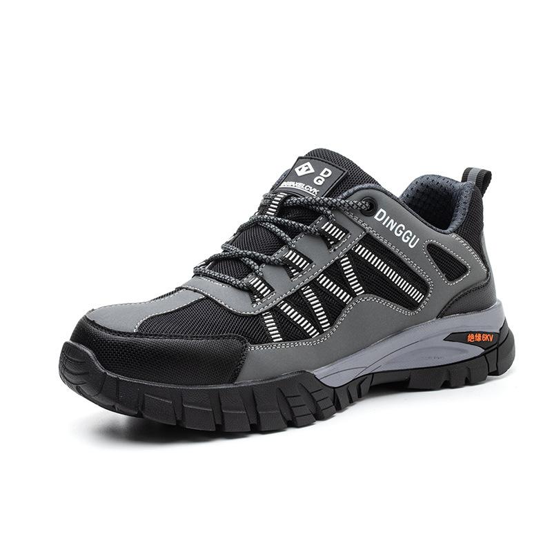Обувь для страхования труда, мужская износостойкая, противоударная и противопрокольная, для изоляции на стройплощадке, защитная обувь