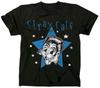 Винтажная футболка STRAY CATS Band Star Cat, хлопок, черная, унисекс, полный размер