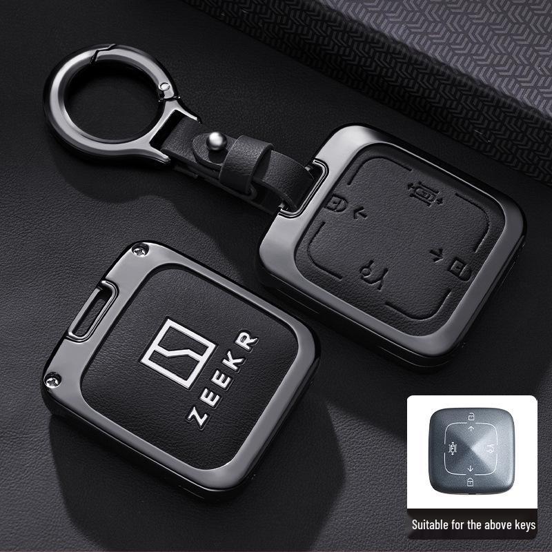 Bluetooth Брелок-Ключница для Zeekr JiKe 007 - Автоаксессуар, Чехол, Пряжка и Мужская Сумка