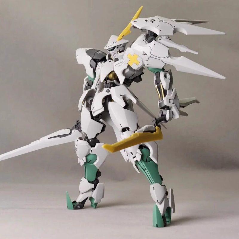 New HG 1/144 TX IBO Iron Blooded Orphan Moon Steel Oltlinde Ortlinde Assembly Model Action Figures Kit Toy Decorative Fans Gifts