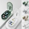 Portable Medicine Splitter Box 2 In 1 Powder Tablet Grinder Travel Medicine Pill Box  Pills
