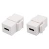 Keystone Jack USB 3.1 Type C Розетка Порт для кабеля Поддержка Зарядки Синхронизации данных Plug and Play для Настенной Панели Панели Розеток