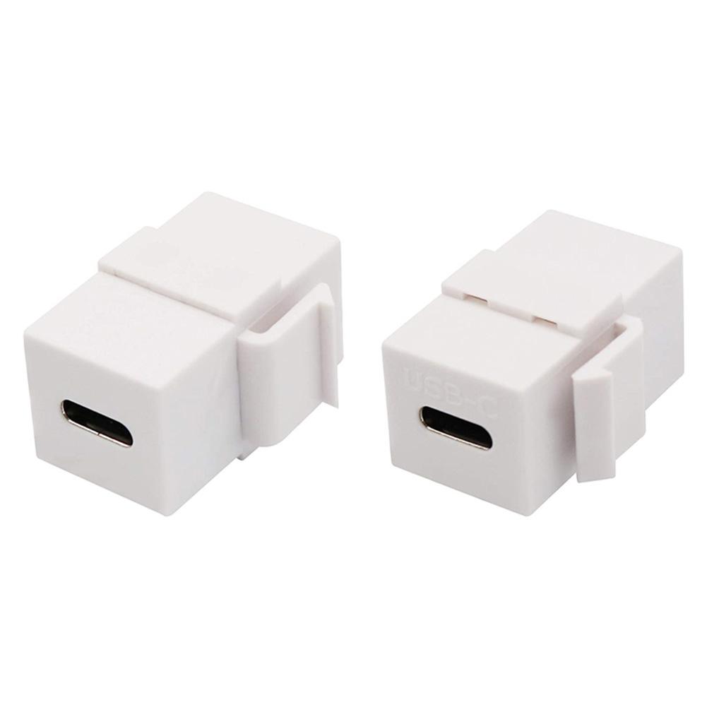 USB 3.1 Type C Keystone Jack Поддержка Зарядки Синхронизации Данных Вставка Keystone Plug and Play для Настенной Панели Панели Розеток