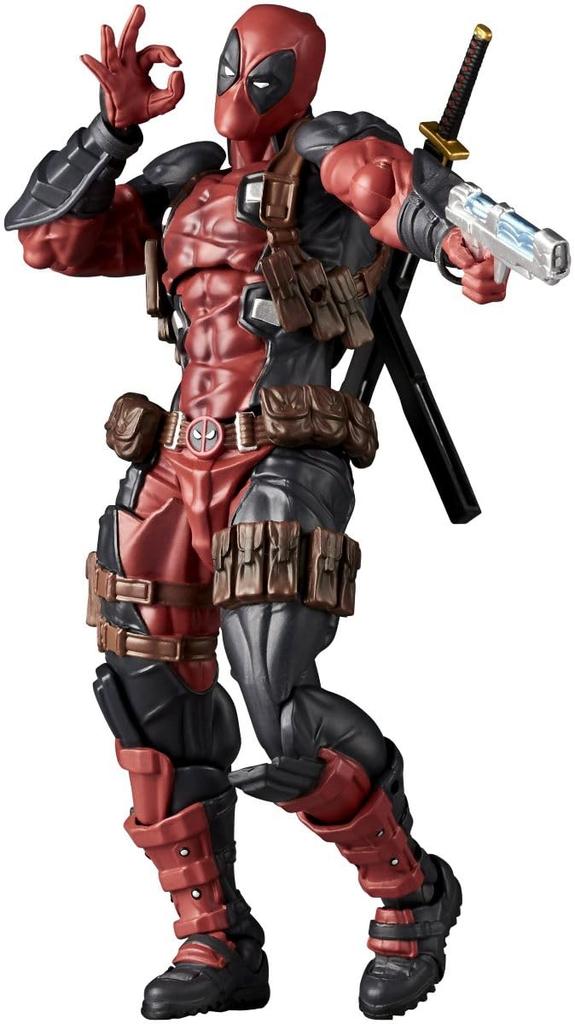 Kaiyodo Revoltech Amazing Yamaguchi Deadpool Ver.2.5 Height Approx. 170mm Non-scale PVC & ABS Painted Movable Figure