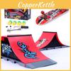 Ultimate Tech Deck Fingerboard Skate Park Ramp Part With Unique Graffiti Design