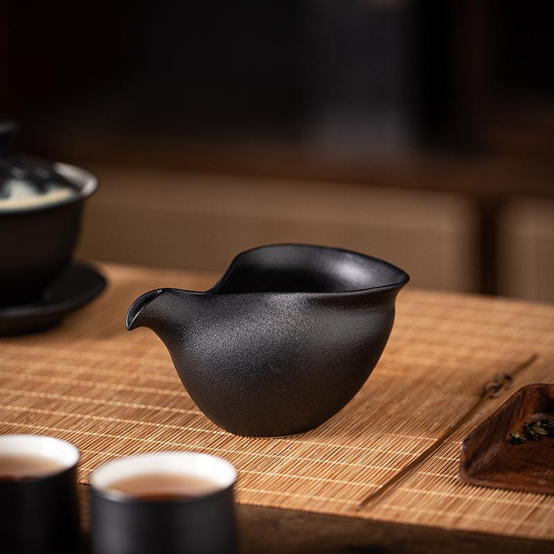 Креативная керамическая матовая чайная чашка для ярмарки, домашняя мужская чашка, диспенсер для чая, чайный набор в стиле кунг-фу, ретро-чайный набор, аксессуары для чайного набора в морском стиле.