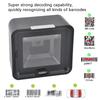 1D 2D Platform Barcode Scanner Desktop Bar Reader Hands-Free Code Scanner Wired USB Scanner QR Code Reader