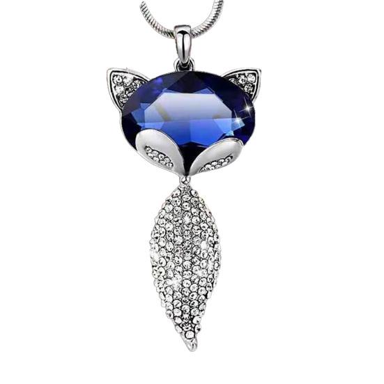 Цепочка на ключицу Гальваническое покрытие Стразы Два способа ношения Сердцевидный Высокий блеск Украшение для шеи Преобразить Роскошь Подвеска Четырехлистный клевер