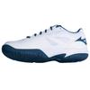 Mizuno Gate Sky Plus 3 Non-Slip Breathable Low-Top Badminton Shoes Unisex Shoes White Light-Blue 71GA234002