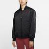 Nike Puffer Jackets Women's Black Stand Collar Moderate Other CU3664-010