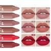 TEAYASON Карандаш для губ матовый вельветовый - Водостойкий, Стойкий тинт для губ в 12 красных и коричневых оттенках