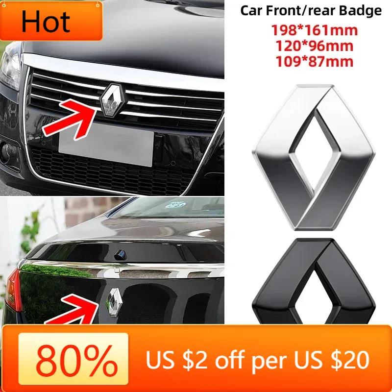 2026 Hot For Renault Interior Stickers For Renault Grand Scenic XMOD Megane Clio 4 Laguna 2 3 Coupe RS 3D ABS Logo Renault Emble AA9