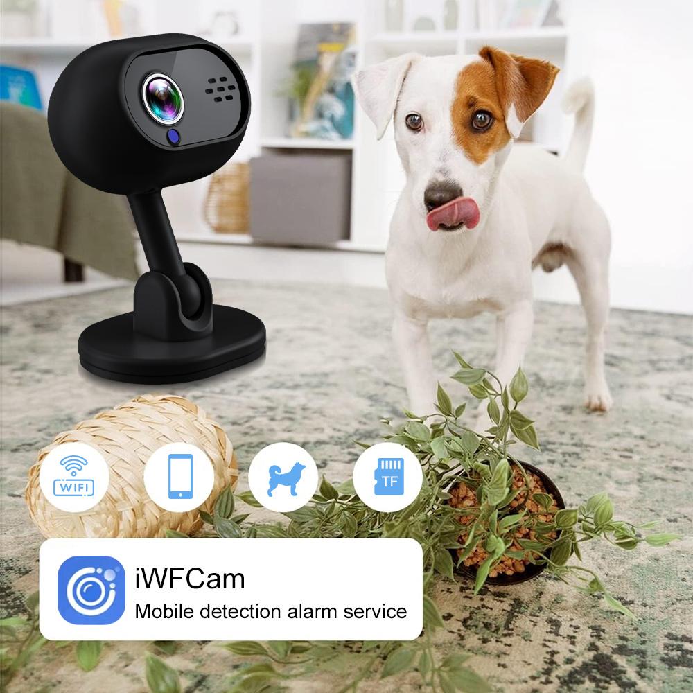 Камера WiFi 1080P HD оснащена функцией оповещения об обнаружении движения, голосовым взаимодействием и возможностями ночного видения, что обеспечивает мониторинг в реальном времени.