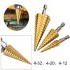 Step Cone Drill Equipment Hex Shank High Speed Steel