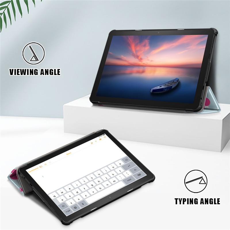 For Amazon FireHD 10 2019 Amazon FireHD 10 2021  Case Folding Stand Magnetic Shell for Amazon Fire HD 10 2021 11th Gen Tablet Cover Kids