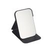 Portable PU Leather Folding Makeup Mirror - Square, Vintage Design In Large, Medium, Small for On-the-Go Beauty and Touch-Ups.