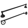 Stainless Steel Bathroom Towel Rail WallMounted Towel Rack Bathroom Accessories for Home Toilet
