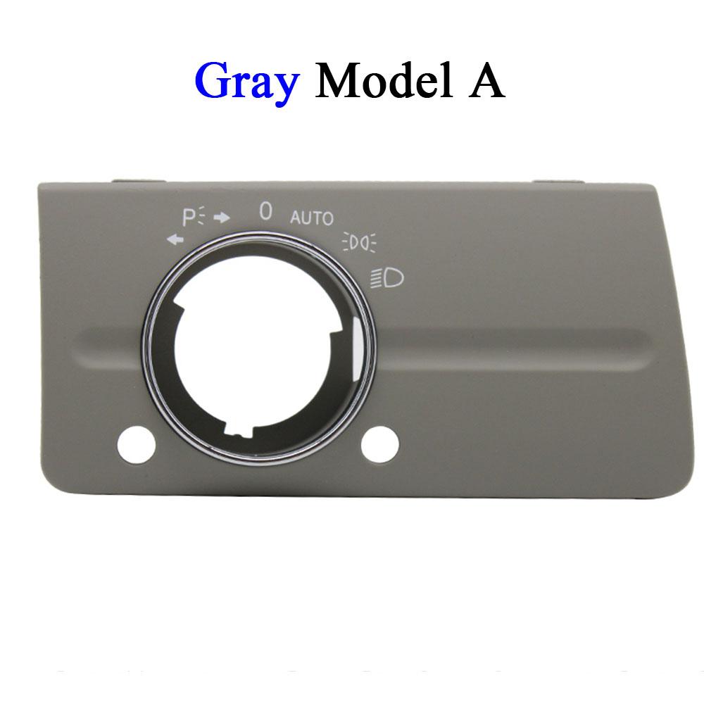 W211 Dashboard Black Beige Headlight Lamp Switch Cover Panel For Mercedes Benz E Class 320 350 550 2003 2004 2005 2006 2007 2008