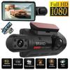 1080P HD HD Car DVR Driving Recorder Dual Lens Vehicle Wide Angle Dash Broad Camera Night Vision Dashboard Camera For Parking Monitoring Dash Cam
