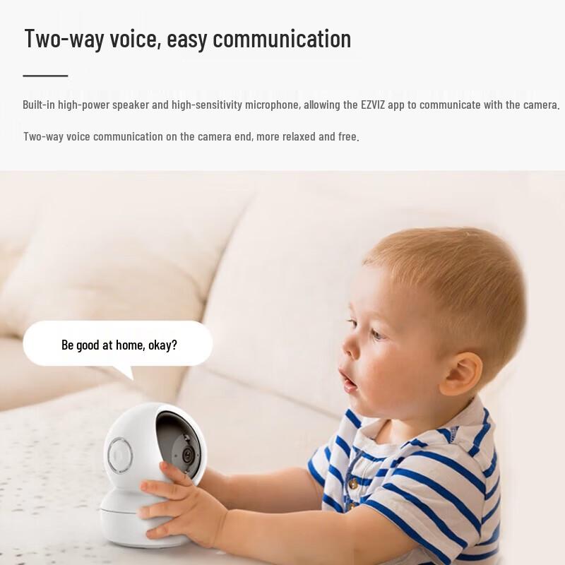 EZVIZ H6C-3MP Pro Indoor WiFi Security Camera CN plug (adapter included)