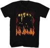 Def Leppard Название Повтор Фото Группы Мужская Футболка Рок-Группа Музыка Мерч Унисекс Футболка