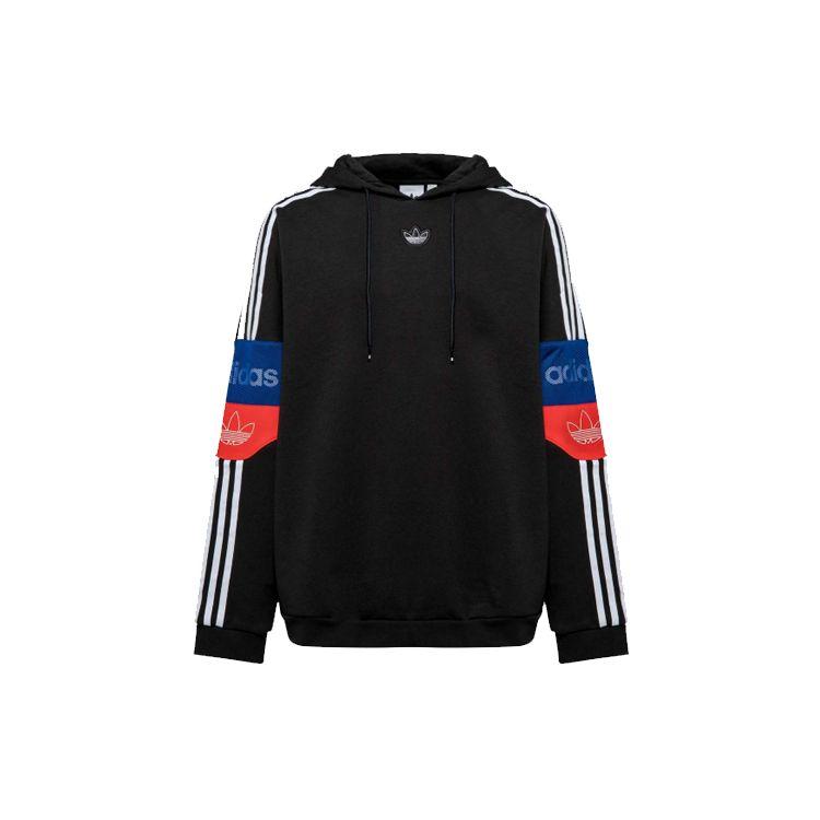 adidas Мужская толстовка Originals с блоками черного цвета на рукавах ED7173