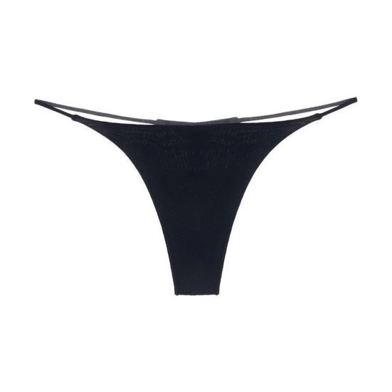 Сексуальные стринги для женщин, дышащие, с Т-образной спинкой, тонкой лямкой, нижнее белье, заниженная талия, мягкие, эластичные, дерзкие трусики