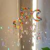 Colorful Beads Crystal Light Collection Pendant Window Accessories Crystal Pendant Crystal Wind Chimes Outdoor Garden Decoration