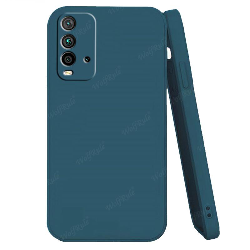 Для чехла Xiaomi Redmi 9T чехол Redmi 9T Capas жидкий силиконовый противоударный чехол для телефона бампер TPU мягкий чехол Redmi 9T Fundas 6.53"