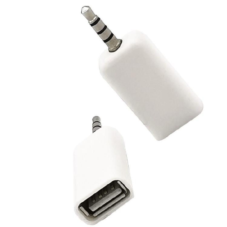 Аудио в USB Конвертер Вспомогательный к USB Адаптер Для Автомобильных Магнитол Plug and Play Авто Аксессуар ПВХ Покрытие Аудио Адаптеры