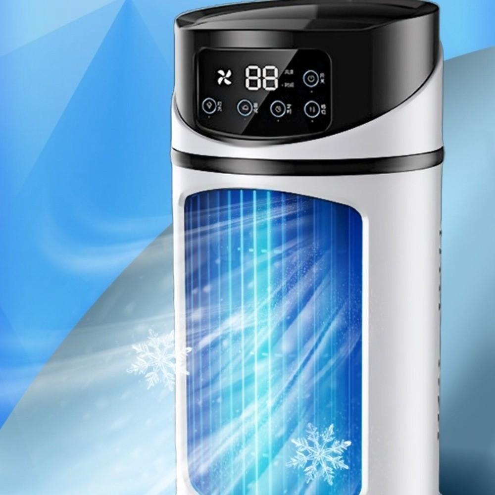 6-Speed Air Cooling Fan 6-Hour Timer Cold Air Conditioner Fan Useful Air Cooler Home Use
