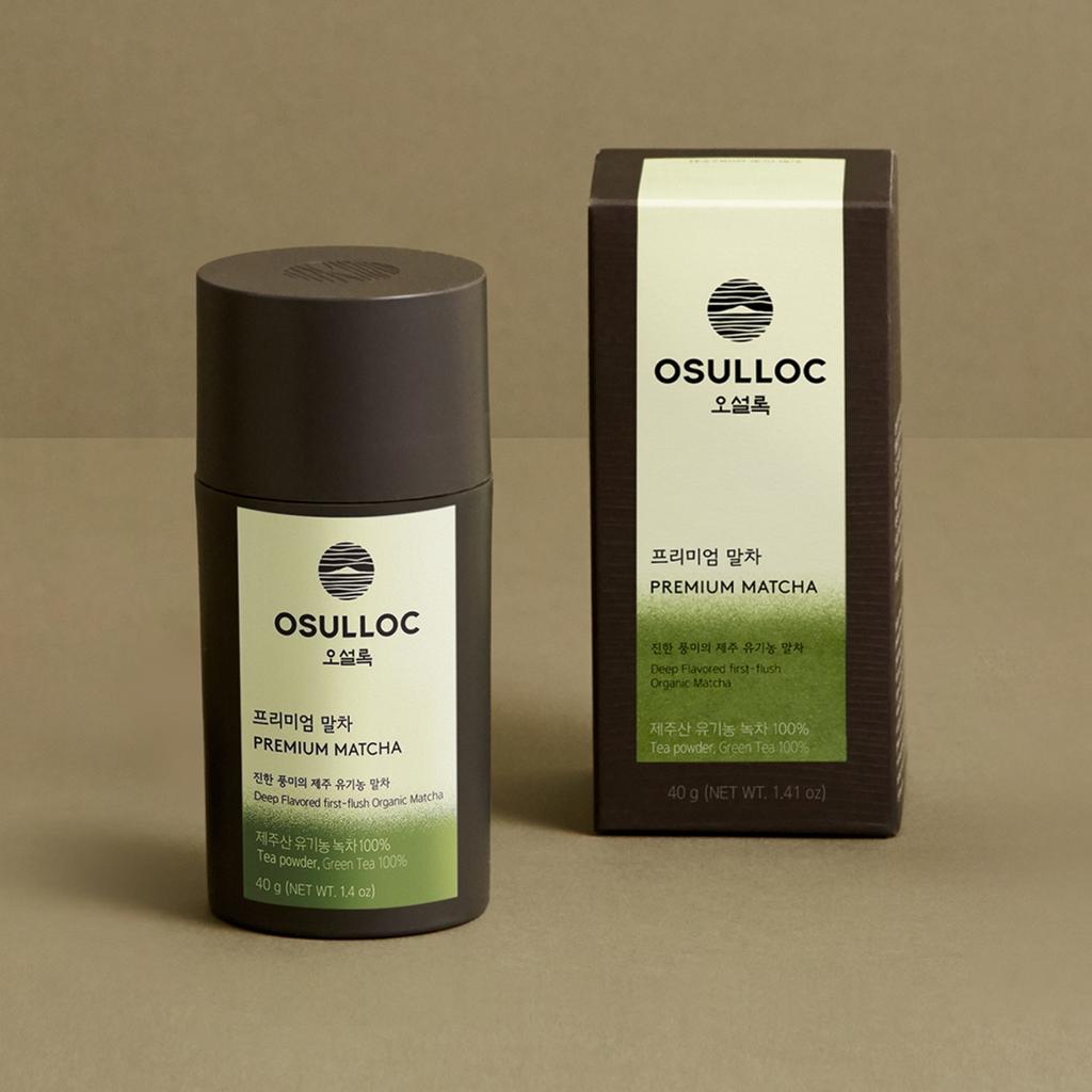 O'Sulloc Premium Matcha — это высококачественный порошковый зеленый чай, изготовленный из органических листьев первого сбора с острова Чеджу.