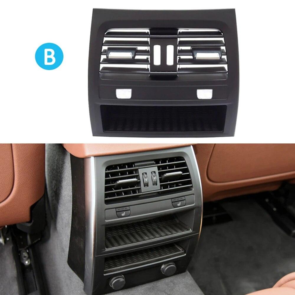 Салон автомобиля Задний кондиционер Задняя решетка вентиляционная панель для BMW 5 серии GT F07 528 535 550 51169178350 64229181094