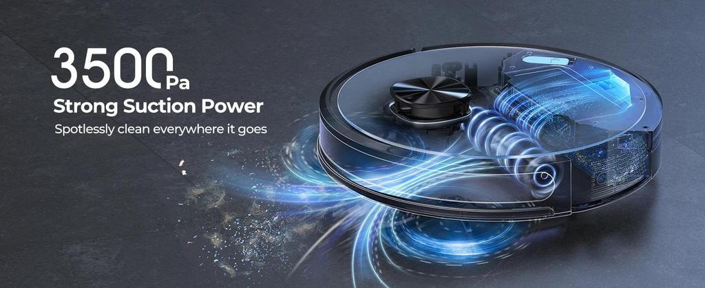 Новый робот-пылесос Laresar L6 Nex с силой всасывания 3500 Па, самозаряжающийся пылесос, высокопроизводительная LiDAR-навигация, робот-пылесос для дома