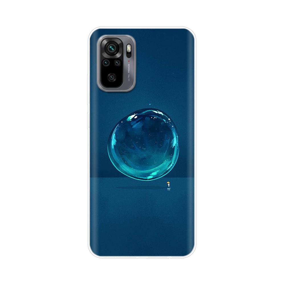 Для Xiaomi Poco M5s Чехол Мягкий ТПУ Силиконовый Чехол для Телефона Обложка Для Xiaomi Poco M5s Задние Чехлы Бампер PocoM5s M 5 s Coque Fundas