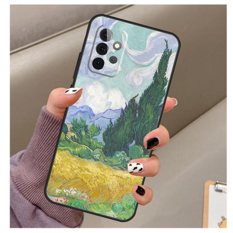 Van Gogh Oil Painting Case For Samsung Galaxy A33 A13 A53 A34 A54 A14 A15 A16 A26 A36 A56 A12 A32 A52 A06 A35 A55