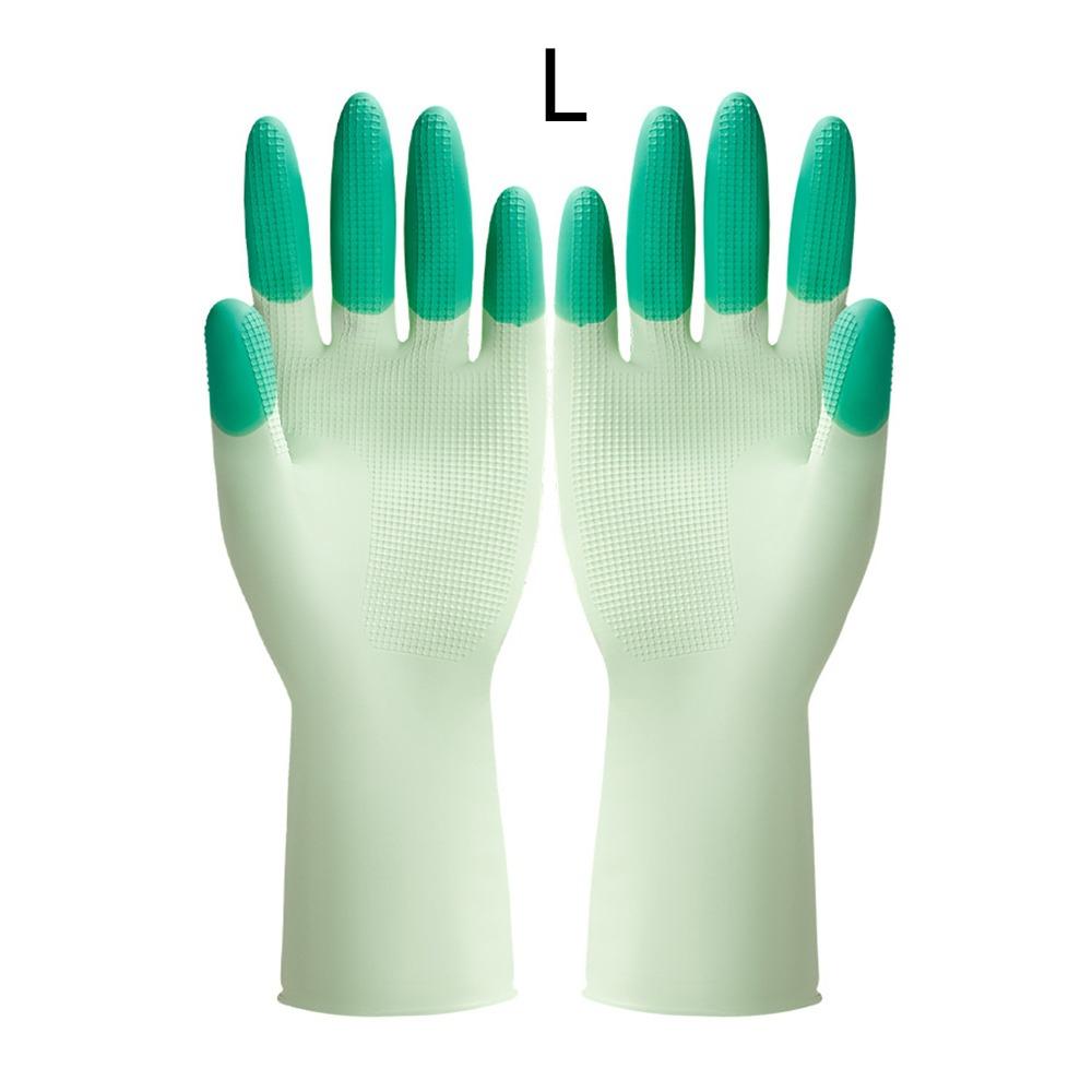 Утолщенные манжеты Перчатки для мытья посуды Удлиненные перчатки для домашней работы Подарки Резиновые латексные перчатки